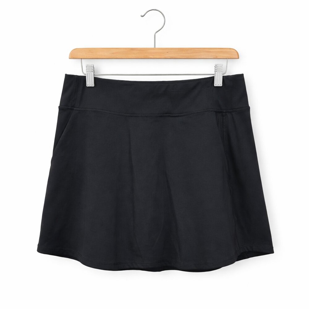 LOLE | Black Athletic Skort with Pockets - Women's Large